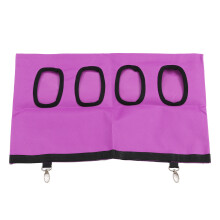 Bolsa de almacenamiento de heno con 4 agujeros 47x30 cm/18,5x11,8 in Morado