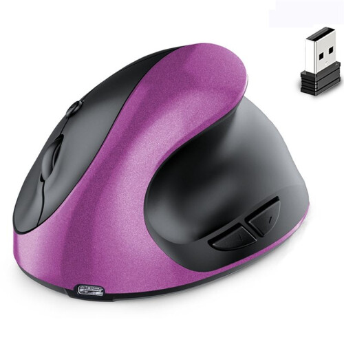 Rechargeable Dual Mode USB 2.4G Wireless +  Mouse Vertical Ergonomic Optical Mice for Computer Notebook 1