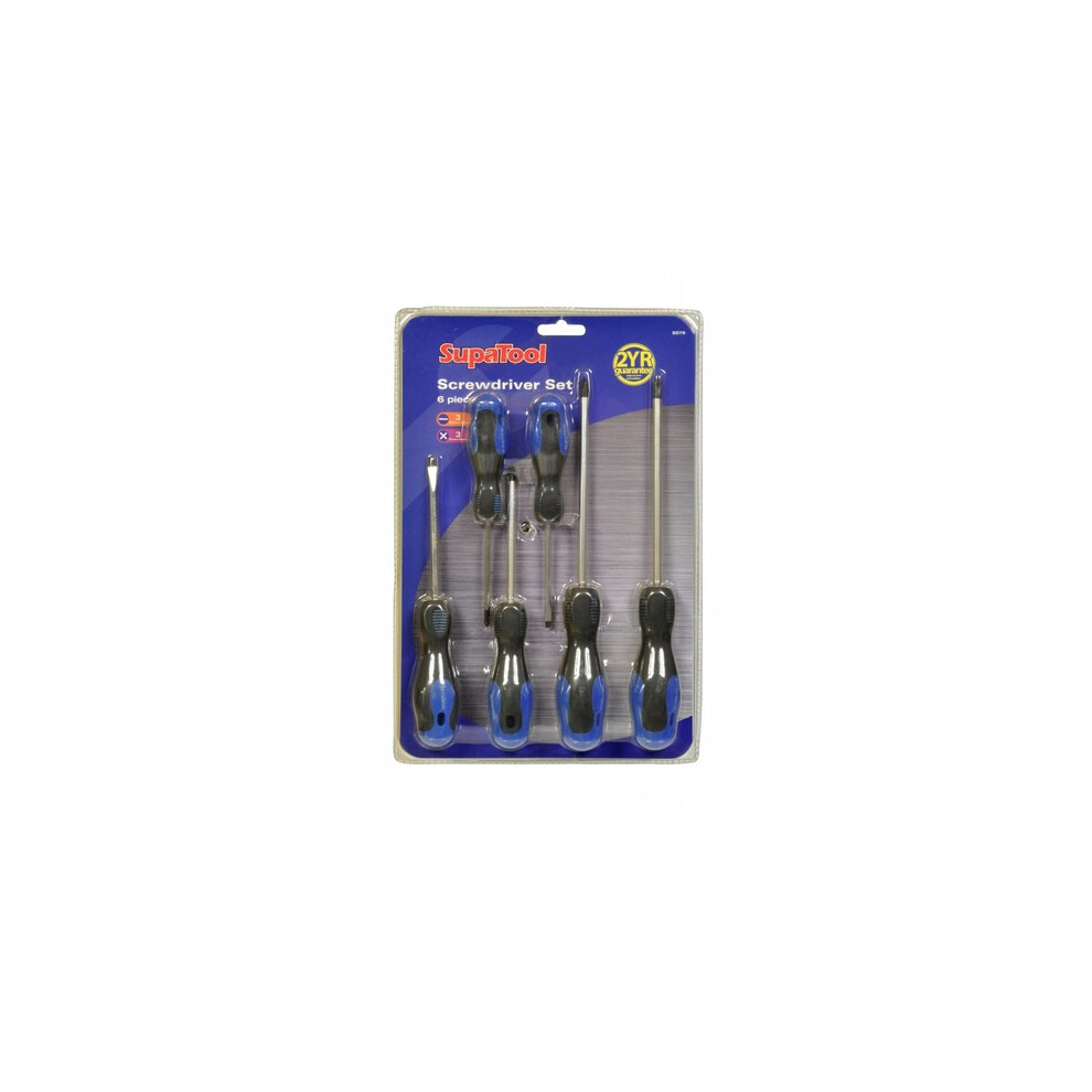Supatool 6 Piece Screwdriver Set 5059444093807