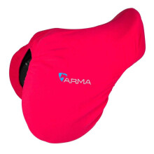 (14in - 16.5in, Pink) ARMA Fleece Horse Saddle Cover