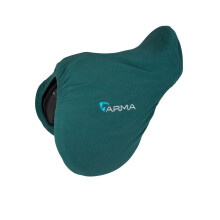 (14in - 16.5in, Green) ARMA Fleece Horse Saddle Cover