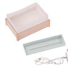 Súprava na odlievanie epoxidových živíc s USB lampou, drôtom, silikónom