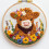 Σετ βελόνας τρυπήματος Highland Cow Design 20x20cm 1