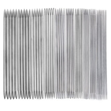Stainless Steel Knitting Needles Set Smooth 10-Piece