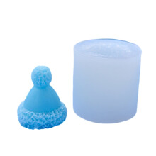 Moule en silicone pour chapeau de Noël, idéal pour la pâtisserie et la confection de bonbons.
