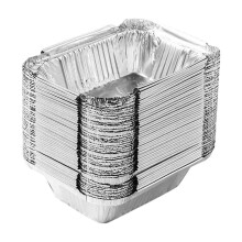 Teglie da forno monouso in alluminio, 50 pezzi