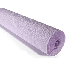 Italian crepe paper roll heavy-weight 180g light lilac
