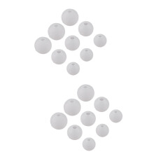Hvid silikoneformsæt – 2 stk.