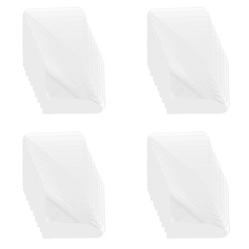 Acryl-Doppelklebebandquadrate, abnehmbar, 40 Stück