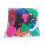 50 bunte, geometrische Knöpfe, 5 cm 1