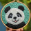 Baby Panda Punch Needle Kit – DIY Stickset mit 1