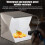 Lightbox Light Box  Photo Studio Box Photography Box Light Studio Shooting Tent Box Kit Multiple Color Backdrops 5