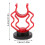 4pcs Universal Microphone Wavy Shock Mount Adapter Plastic Microphone Bracket Mount Replacement Shockmount Accessories 6