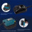 Battery Extension Cord Tool for  18v Lithium Batteries and Tools Cable Length 1.5M with Hook 5