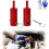 Trailer Jack Drill Adapter,Drill-Powered Turbo-Style Jack Adapter Tool for Cordless Drill, Fits 1 Inch Jack Handle Studs 2