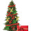 Fita de Natal com Glitter 5cm x 2m com Arame 3