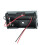 100pcs 2AA Battery Case Box with Wire Leads Battery Storage Pack DIY Power Supply Connector for Electronics Projects 5