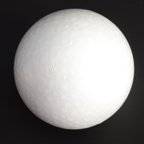 Bolas de espuma de poliestireno branco de 250 mm 1