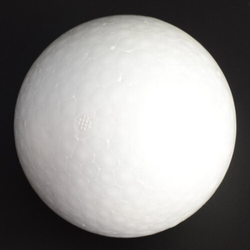 Bolas de espuma de poliestireno branco de 250 mm 2