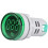 Round LED Voltage Meter Indicator AC 12-500V, Digital Display Voltmeter for Home or Industrial Use 3PCS 2
