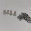 30Pack Window Screen Plunger Latches Window Screen Replacement Plunger Pin Set 5/32 X 1-1/2 Inch for 3/4" Screen Frame 10