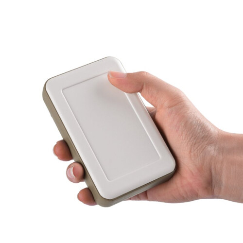 Boîtier de Commande Portable en Plastique pour Instruments et Circuits Imprimés, Boîtier de Commande Industriel, BMC70013, Gris et Blanc 2