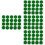 Green Snooker Marker Dots Strong Adhesion Billiard Table Fixing 4