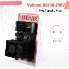 Nerdaxe 1200GH/S Bitax Gamma 601 BTC Solo Miner Tela Colorida 18-22W BM1370 Chip ASIC Do S21 Pro Plugue UE