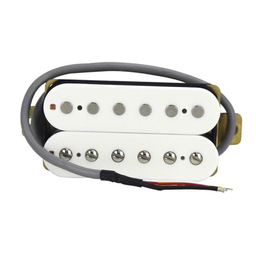 2X Elgitarr Humbucker Pickuper Hals Alnico V Pickup Vit 1