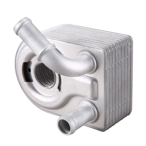 2X New Aluminum Engine Oil Cooler 7S7G6B856CA Fit for 2