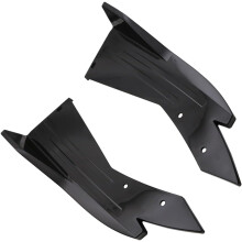 2 Stück Heckstoßstangen-Lippenspoiler-Diffusor-Zierleisten für Heckstoßstangenschutz und stilvolle Optik