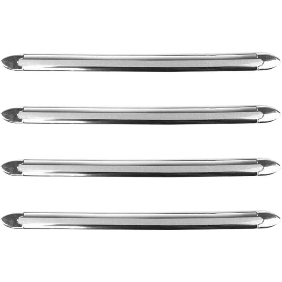 4Pcs Car Bumper Guard Anti-Collision Strip Front And Rear Bumper Protector Car Body Scratch-Resistant Protective 8882873573131