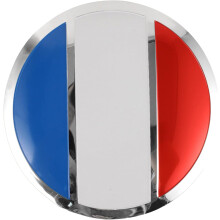 Radnabenaufkleber mit französischem Flaggenmotiv, dekorativer Nabenkappenaufkleber, Zubehör für Fahrzeuge