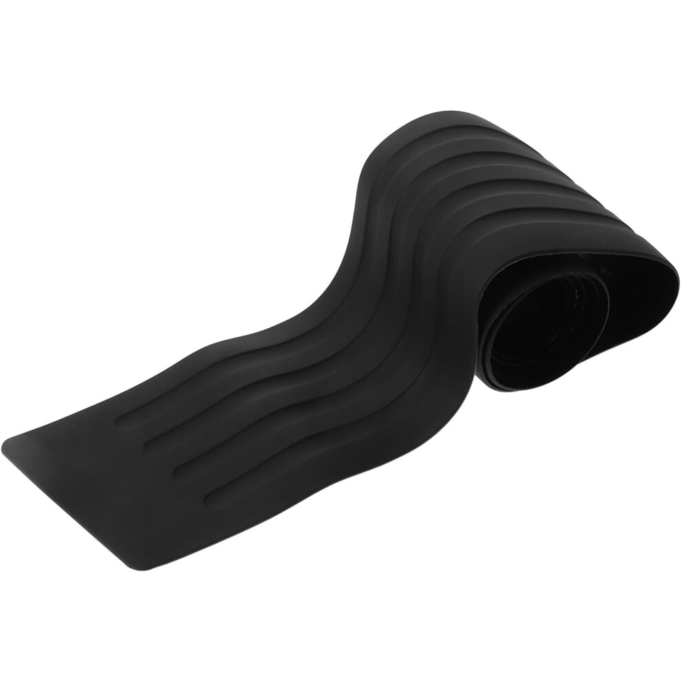 104Cm Rear Bumper Protector Strip For Car Trunk Anti-Collision Plastic Bumper Guard Vehicle Rear Protective Strip Black 5455468515538
