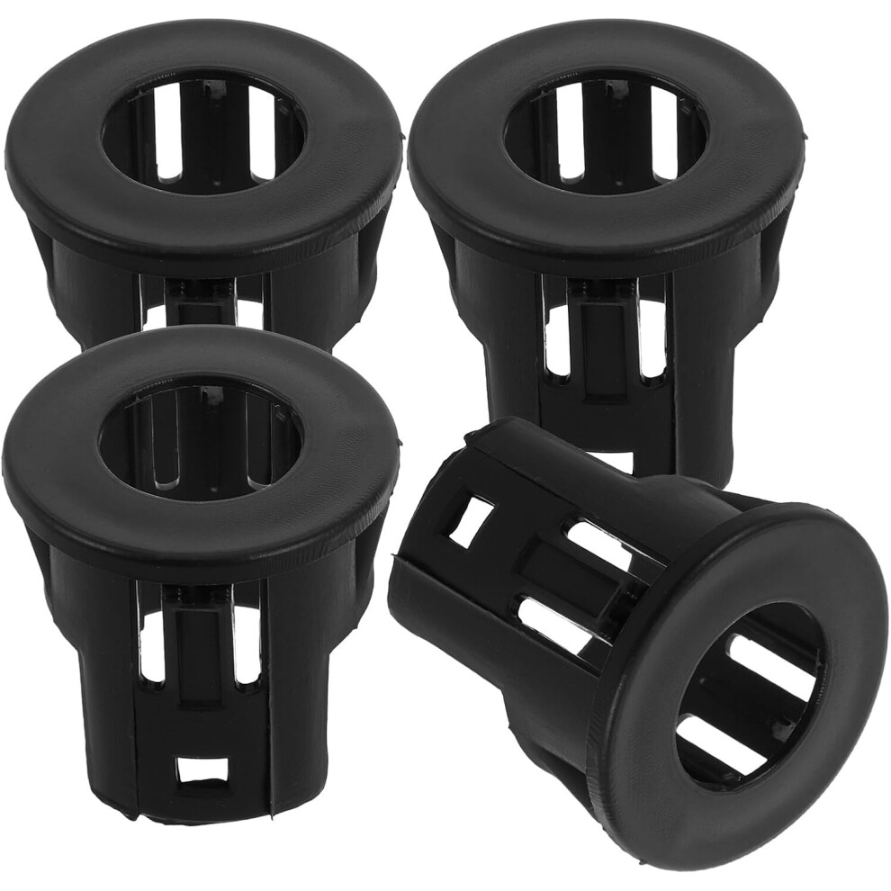 4Pcs Rear Parking Aid Sensor Mount Bracket For Ram Lstzzaa Backup Sensor Retainer Assembly Car Parking Aid Black 5455468435690