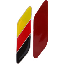 Autoaufkleber mit deutscher Flagge für die Stoßstange, schützt vor Kratzern, Kofferraumaufkleber, Außendekoration