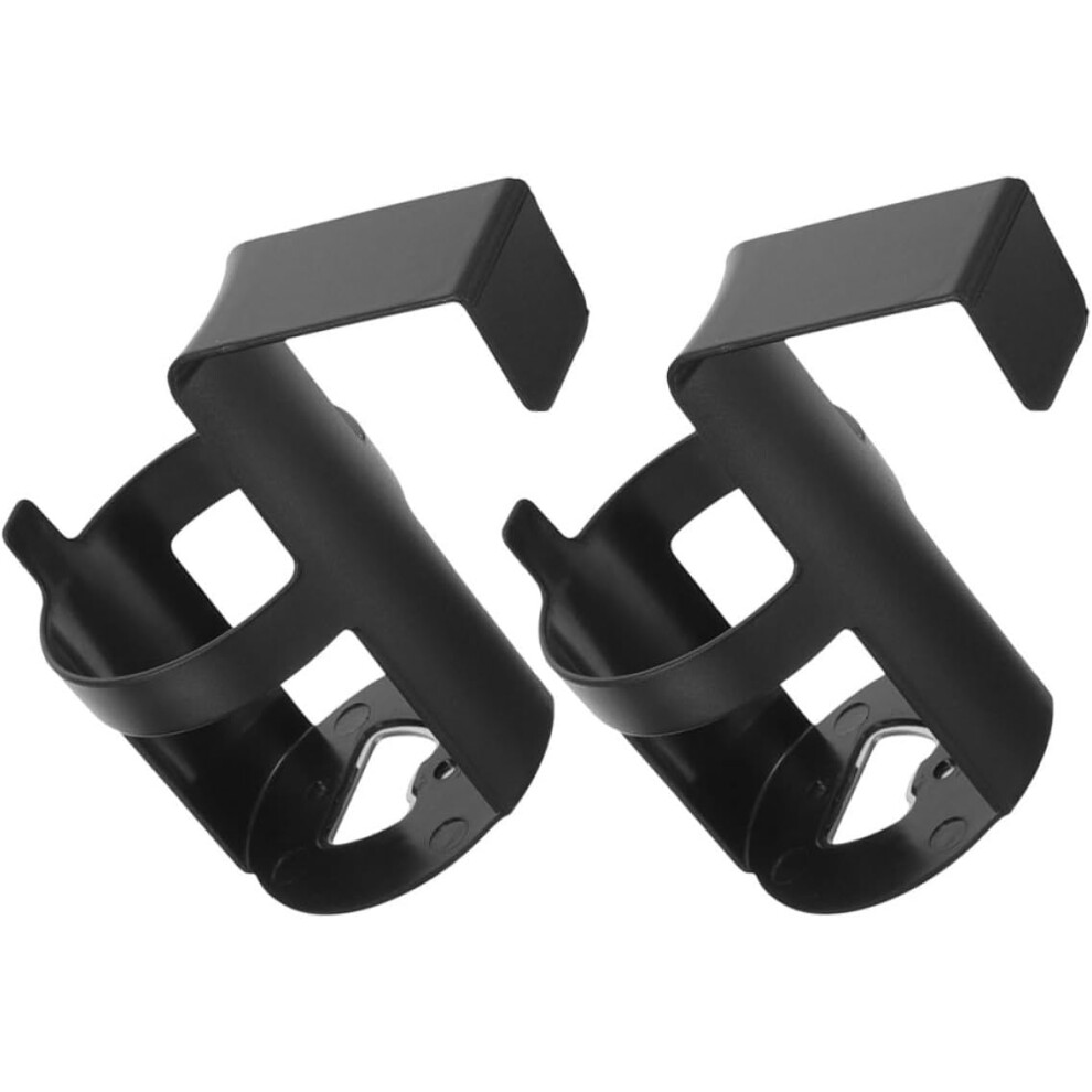 2Pcs Plastic Car Door Cup Holders Universal Vehicle Armrest Drink Holders Black 5455468525490