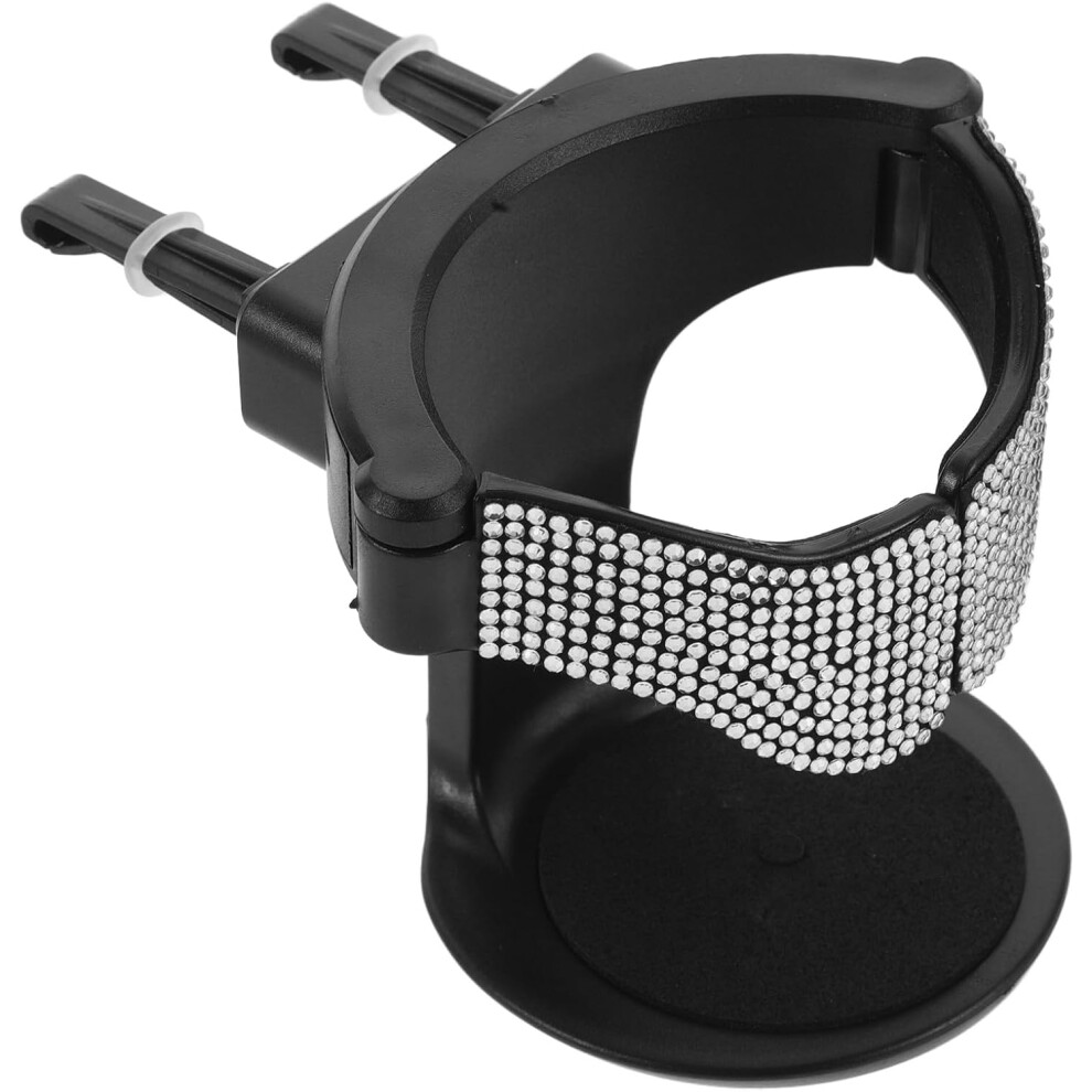 Car Vent Cup Holder With Rhinestone Decoration Automotive Drink Holder 5455468445477