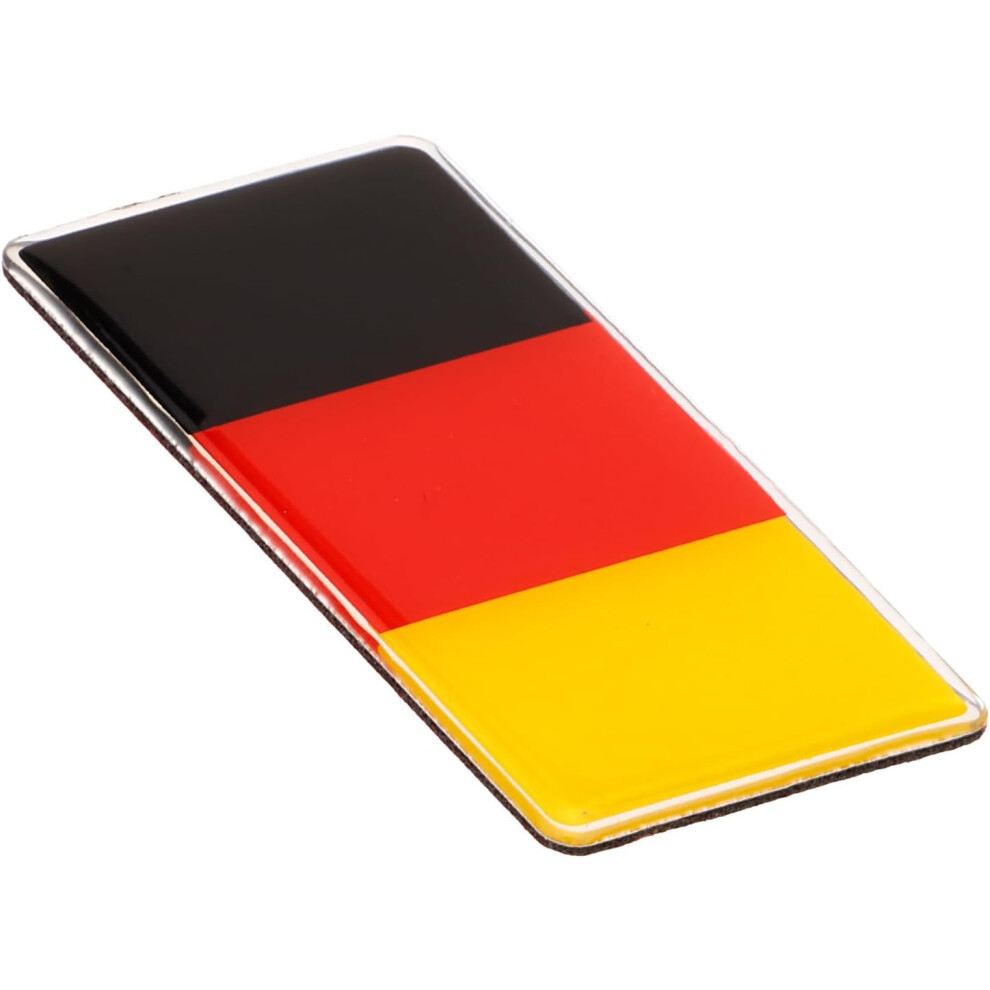 Germany Flag Bumper Sticker Car Decal Decorative Window Stickers For Trucks Cars Patriotic Germany Flag Decals For Exterior Use 5455468436840