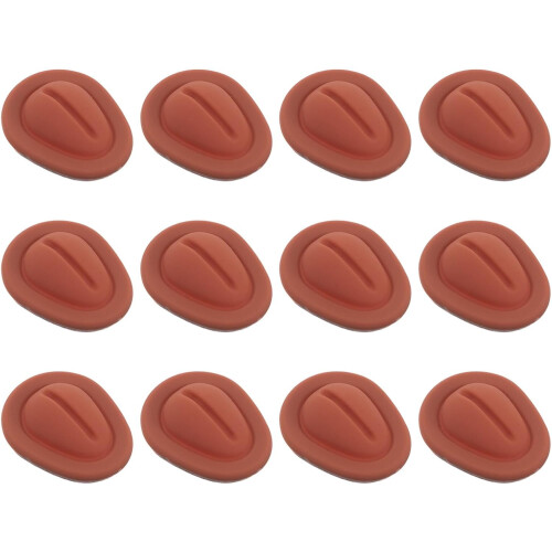 12pcs Car Silicone Cup Holder Liner Insert Shake Noise Stabilizer Beverage Spill Limiter