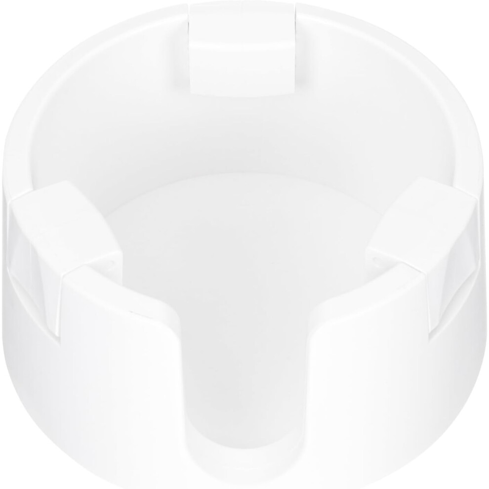 Multifunctional Spill-Proof Cup Holder For Desk And Car Seat, Waterproof Insulated Beverage Stand White 5455468525940