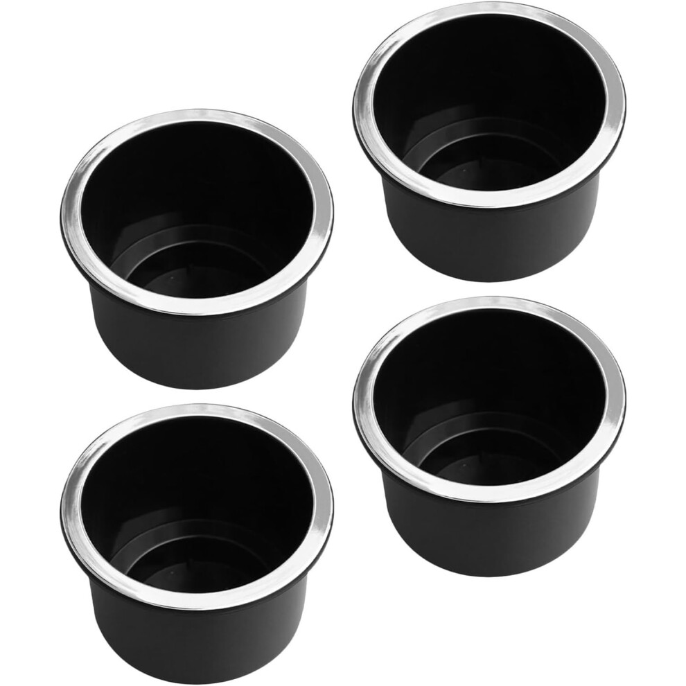 4Pcs Car Interior Cup Holders Insert For Vehicle Center Console Cup Holder Upgrade Plastic Base 5455468445958