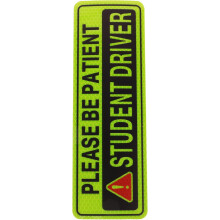 Magnetischer Aufkleber für Fahrschüler, reflektierender Autoaufkleber für die Stoßstange, robustes Außenschild für mehr Sicherheit in Australien