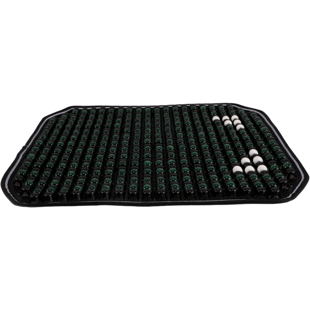 Car Driver Seat Cushion Wooden Bead Set Non-Slip Ergonomic Breathable Pad For Vehicle Seats For Comfortable Driving 5455468523564