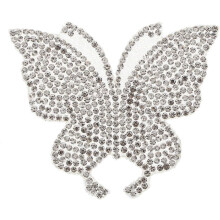 Strass-Schmetterlingsaufkleber für Auto, 3D-Kristall-Schmetterling, dekorative Autofenster- und Türglasdekoration