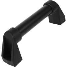 Maniglia di supporto per scale esterne di camper, corrimano di sicurezza rivestito in acciaio al carbonio da 31 mm con estremità quadrata