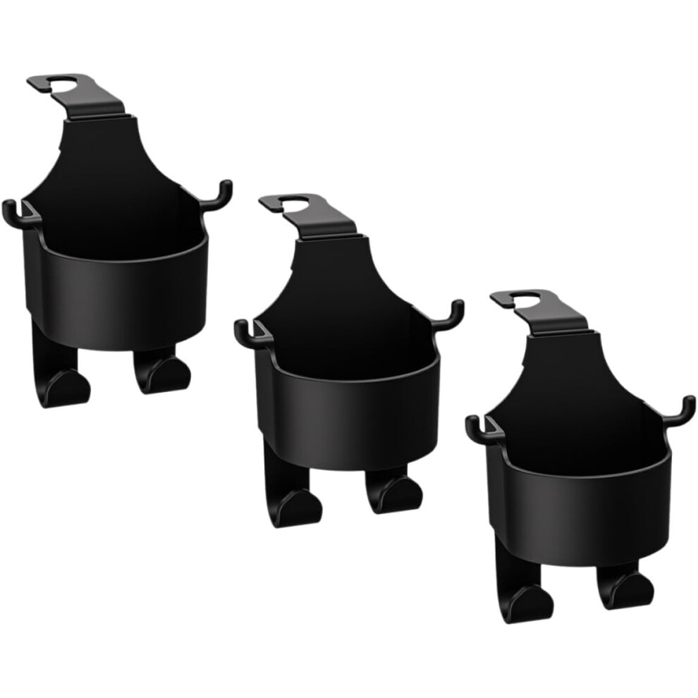 3Pcs Car Headrest Cup Holder For Rear Seat, Backseat Cup Storage Bracket With Hooks 5455468445453