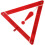 Reflective Emergency Triangle Sign for Car Folding Roadside Safety Warning Triangle Reflectors 1