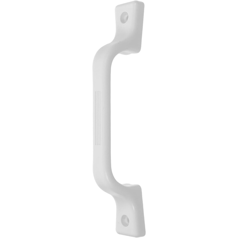 Rv Entry Door Handle Plastic Grab Handle For Motorhomes Campers And Trailers With Mounting Installation White 5455468441011