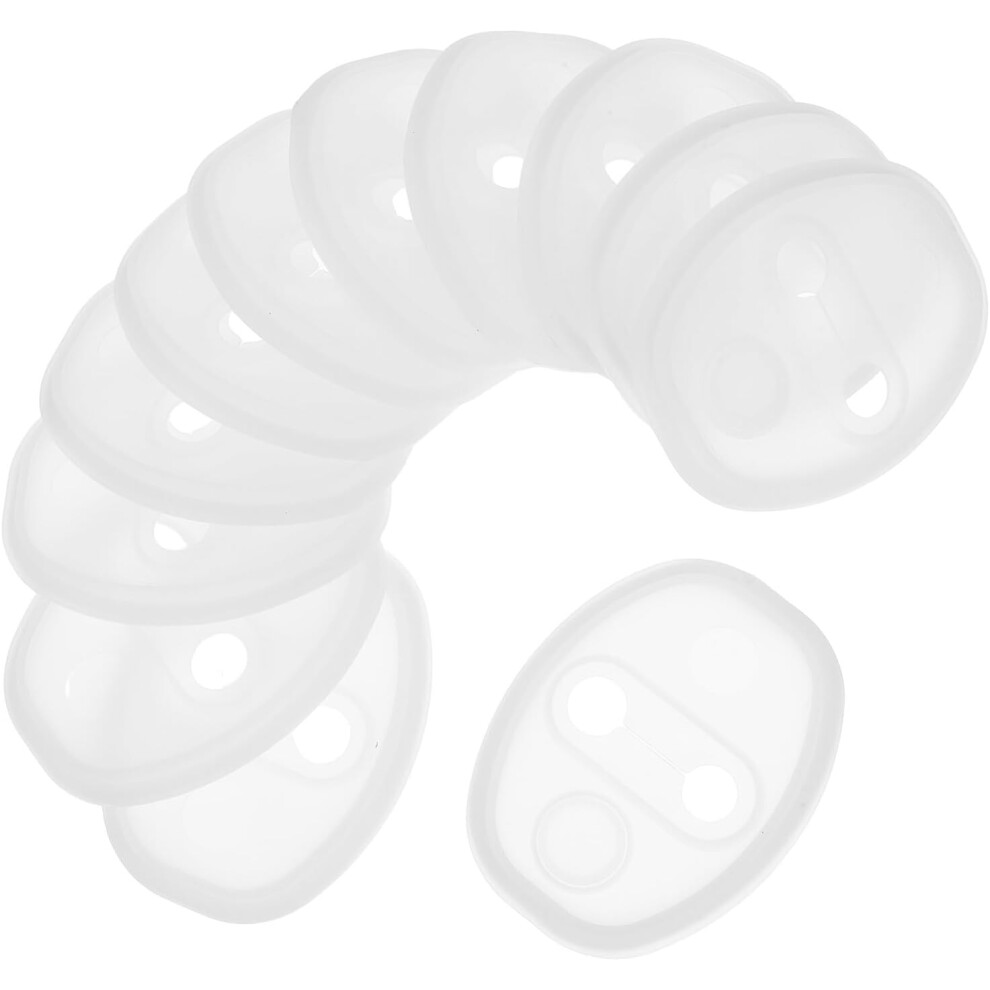 12Pcs Silicone Car Door Latch Guard Vehicle Door Lock Protector Anti-Collision Shock Absorber Pad 5455468440809